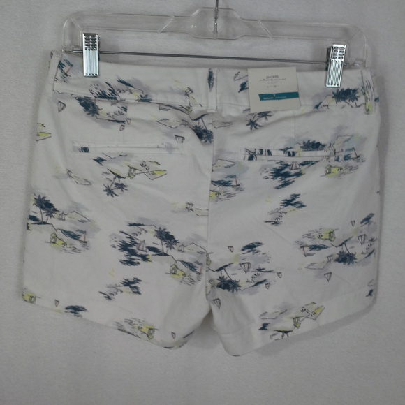 Old Navy shorts 2 Pixie White Sailboats Vacation - Picture 2 of 8